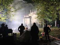 Shooting in the castle grounds