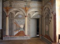 La salle des perspectives - Mur est