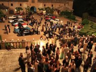 Party given in the château