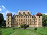 The southern view of the château