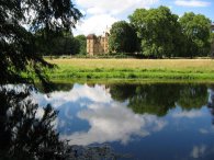 View of the château from the lake