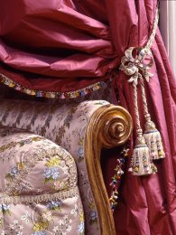 Detail of the silks